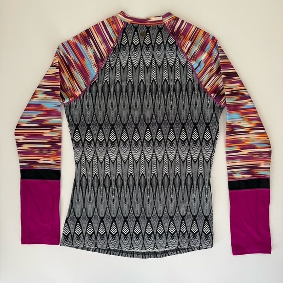 prAna Geometric Ikat Long Sleeve Top & Capri Legging Set XS Bundle - Picture 4 of 10